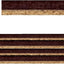 4 Manteles Duros con Corcho 12x16pulg Panal de Miel
