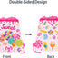 12 Bolsas Fiesta con Cordón Piruleta para Niños 10.6x13.4pulg