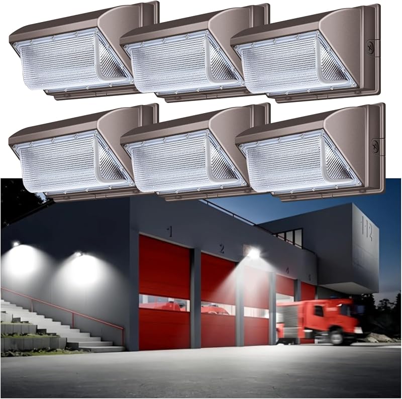 Luces LED pared exterior 120W 5000K IP65 iluminación