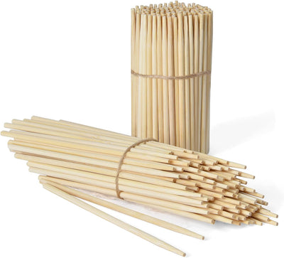 Brochetas bambú 10pulg seguras para kabob fruta manualidades