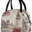 Bolsa reutiliz. con bandera Big Ben bolsillo frontal