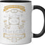Taza Cerámica Edición 47 Aniversario Negro/Blanco