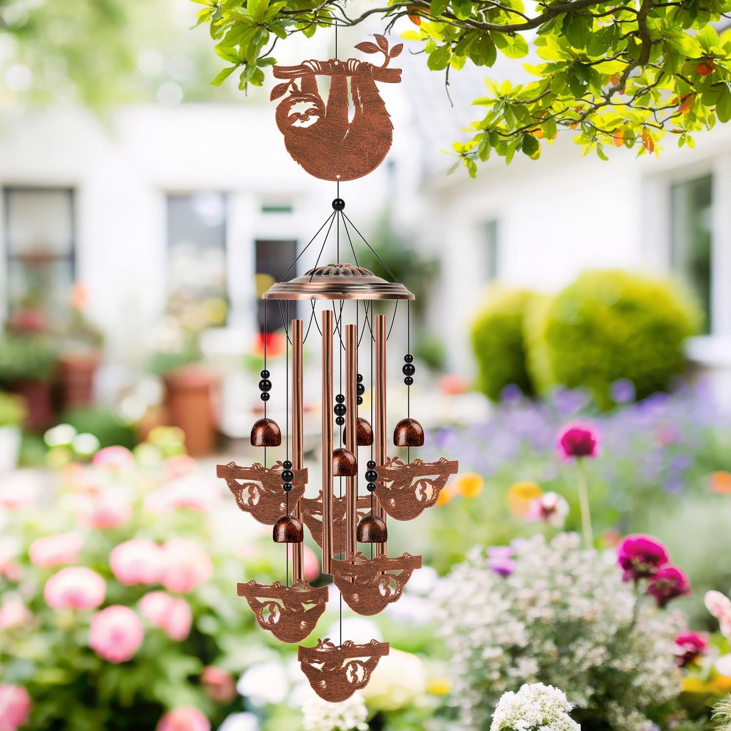 Campanillas de viento para jardín