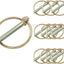 Kit 12 pines linchamiento 1/4 anillo tractores
