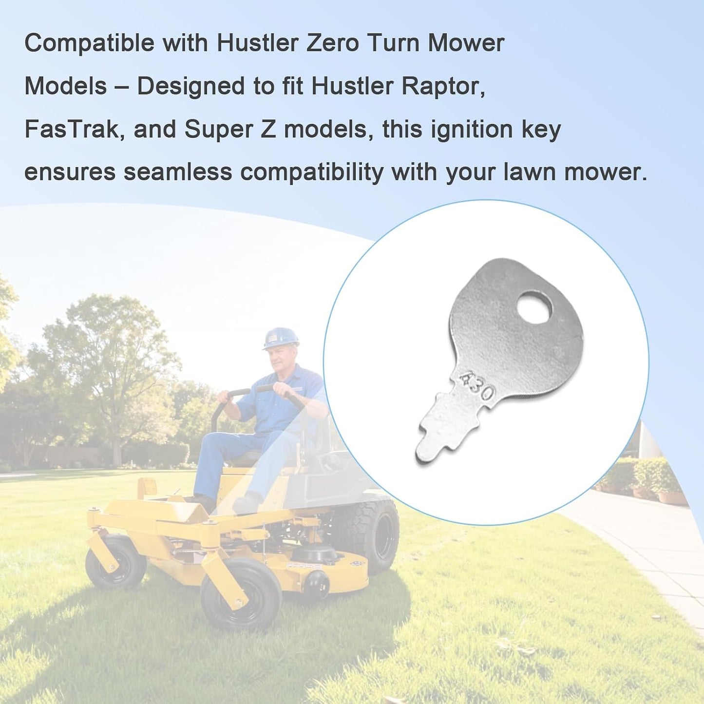 Llave encendido comp Hustler Zero Turn Raptor 10 pzas