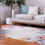 Tapete Jardin Polipropileno Multicolor Naranja