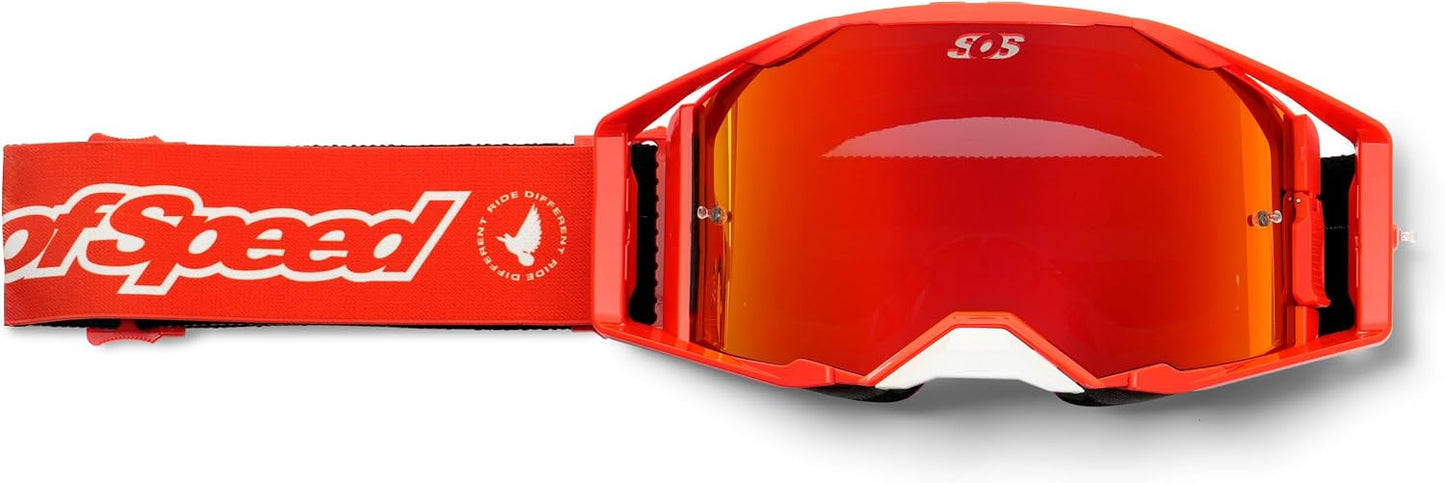 Gafas motocross lentes intercambiables antiniebla