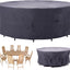Fundas muebles patio resistentes UV impermeables 130x35 gris