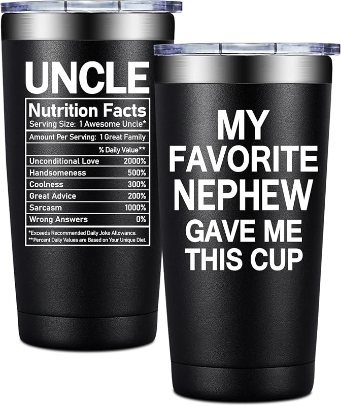 Taza 20oz regalo para tío cumpleaños Navidad