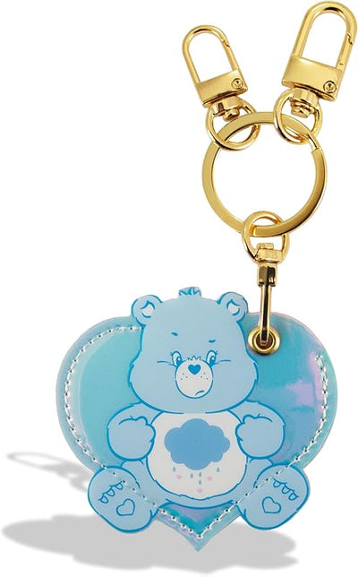 Funda llavero compatible con AirTag oso azul