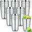 Pack 24 Vasos Acero Inox 16oz Irrompibles Apilables Niños Adultos