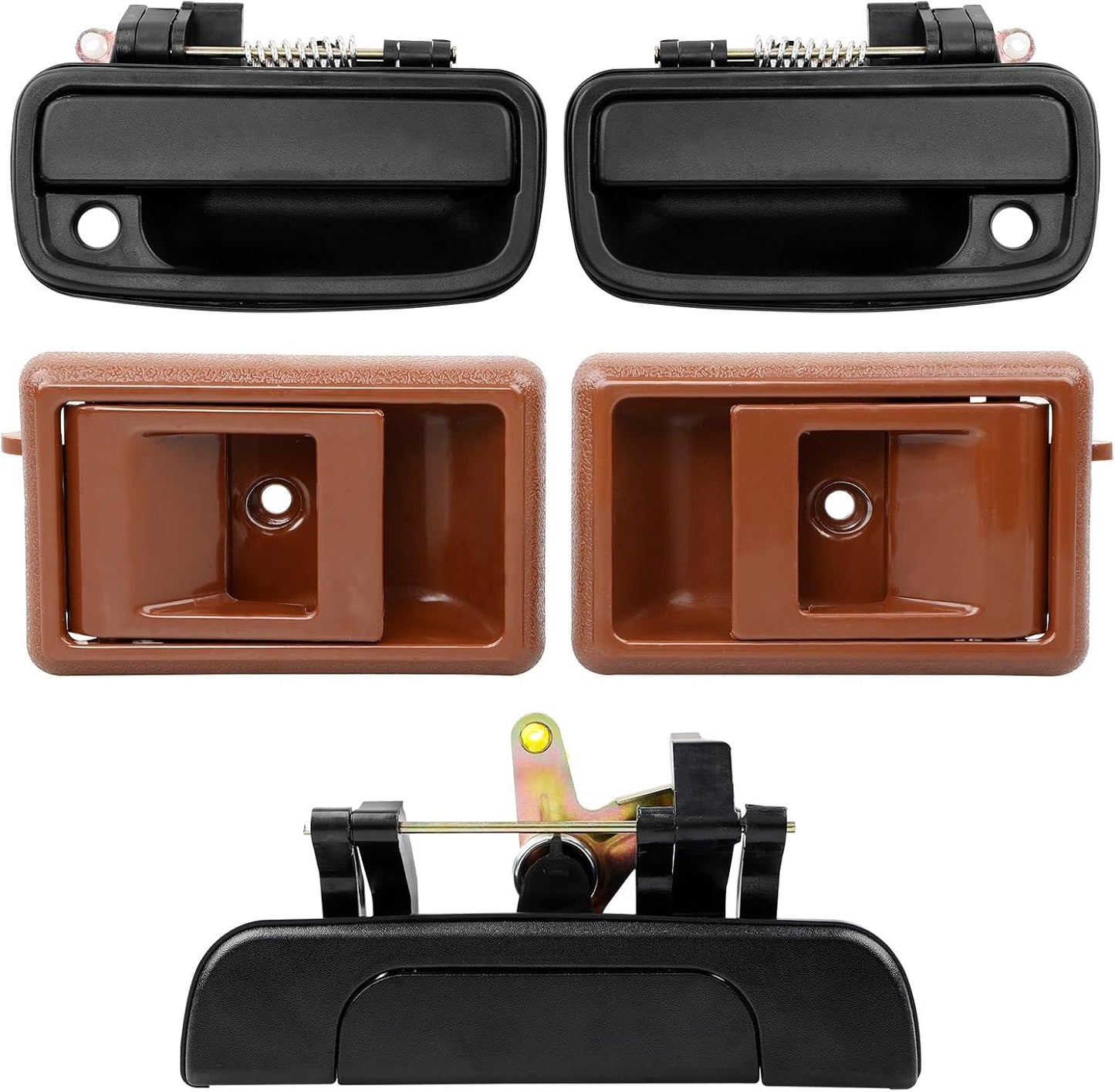 Juego manijas puerta exterior e interior comp Toyota Tacoma 95-00