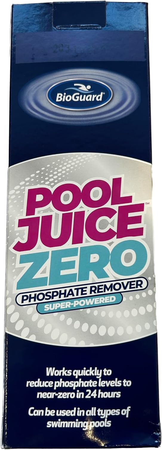 Limpiador de piscina sin fosfato 1qt reduce rápido