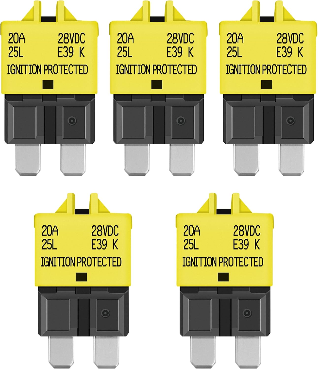 Fusible reiniciable ATC/ATO 20A para auto camión RV barco