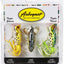 Señuelo pesca 3 unidades Jitterbug Hula Popper