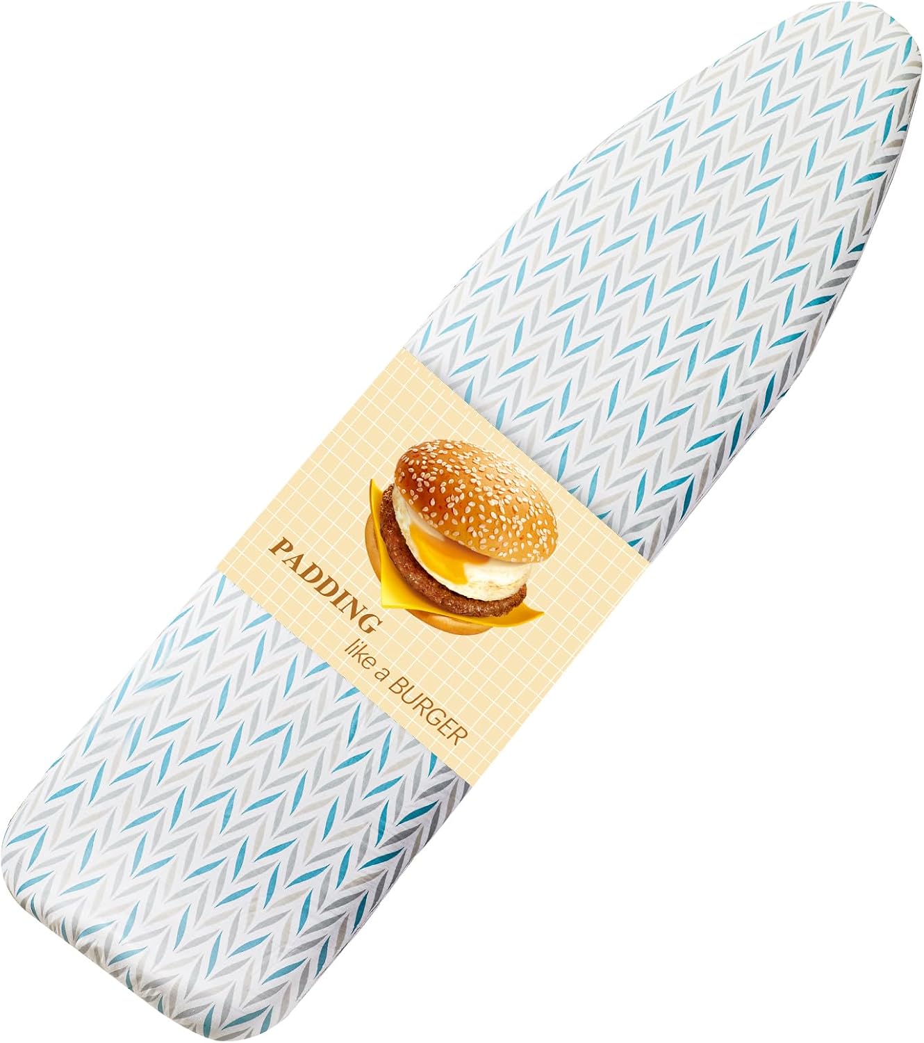 Funda silicona para plancha con almohadilla 4 capas borde 2pulg