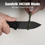 Cuchillo plegable bolsillo 7.21cm Sandvik 14c28n negro G10