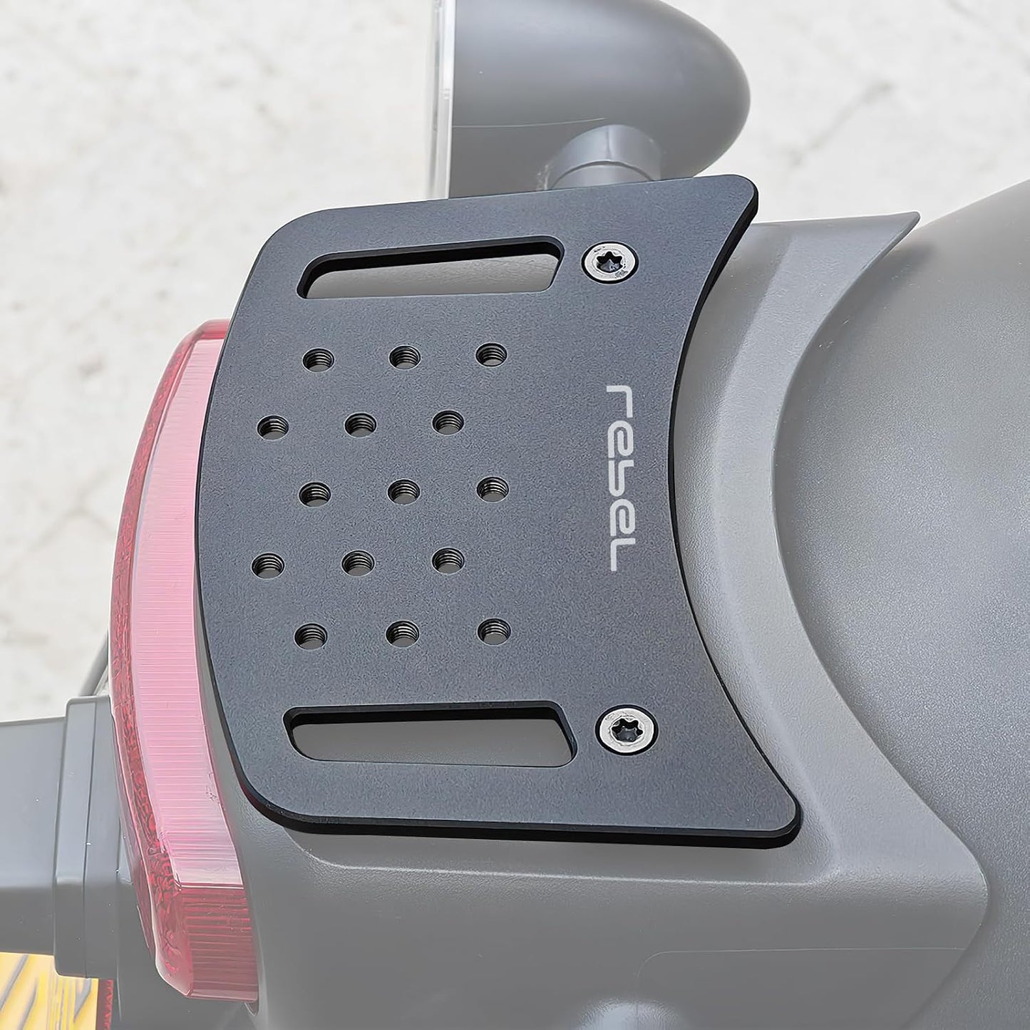 Placa luz trasera estante carga Honda Rebel 1100 DCT