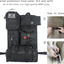 Organiz. respaldo asiento coche con 5 bolsas Molle negro