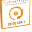 Papel filtro laboratorio 5.9pulgada grado 4 100 discos