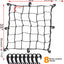 Red carga 3x3ft para camioneta elástica 9x9ft duradera