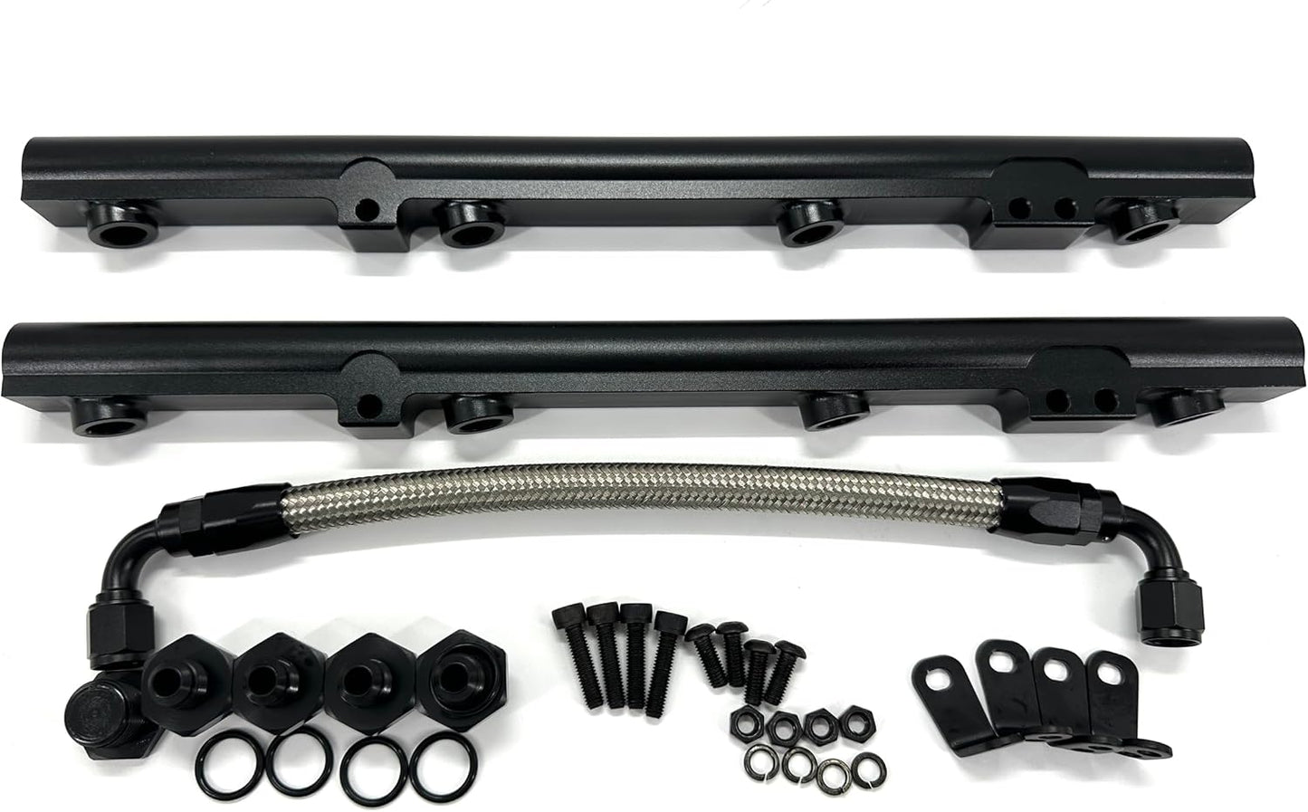 Kit riel combustible Billet para LS1 LS6 6AN con hardware