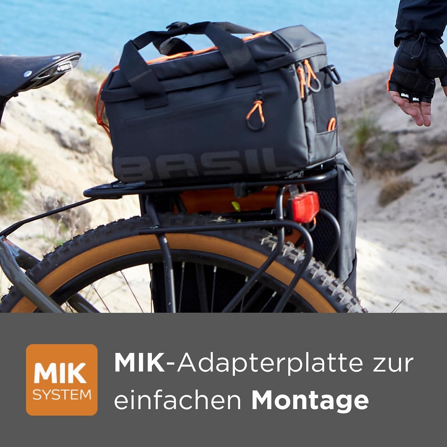 Bolsa bicicleta profesional comp Mik 9-36l impermeable
