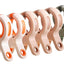 9 Clips Toalla Playa Plástico Silicona Fuerte Color Brillante