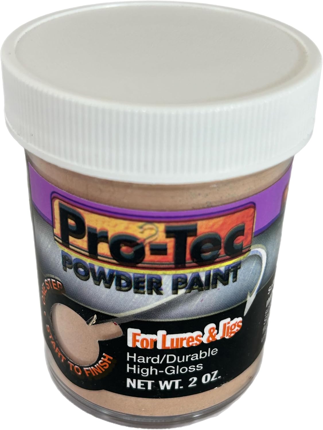 Pintura en polvo para señuelos de pesca 2oz