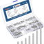 Kit tornillos huecos M3 y tuercas acero inox para impresora 3D