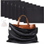 Bolsas de polvo para viaje con cordón 7 pzas Negro 9.3x19.7in