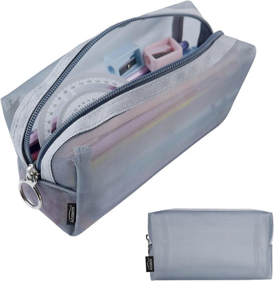 Estuche organizador para lápices y bolígrafos con cremallera