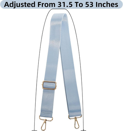 10 Correas Anchas para Bolsos Ajustables 1.5pulg