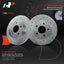 Rotores freno disco traseros 10.63" comp Chevy Malibu Cobalt