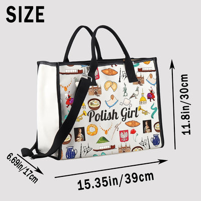 Bolsa maquillaje puntos referencia polacos regalo