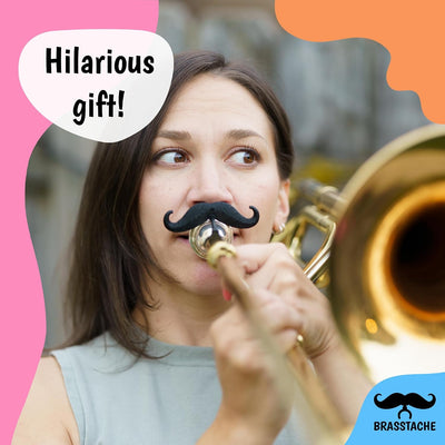 2 Unids El Bigote Original con Clip para Boquillas XL Trombón