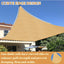 Toldo parasol rectangular 16x20pies color arena para patio