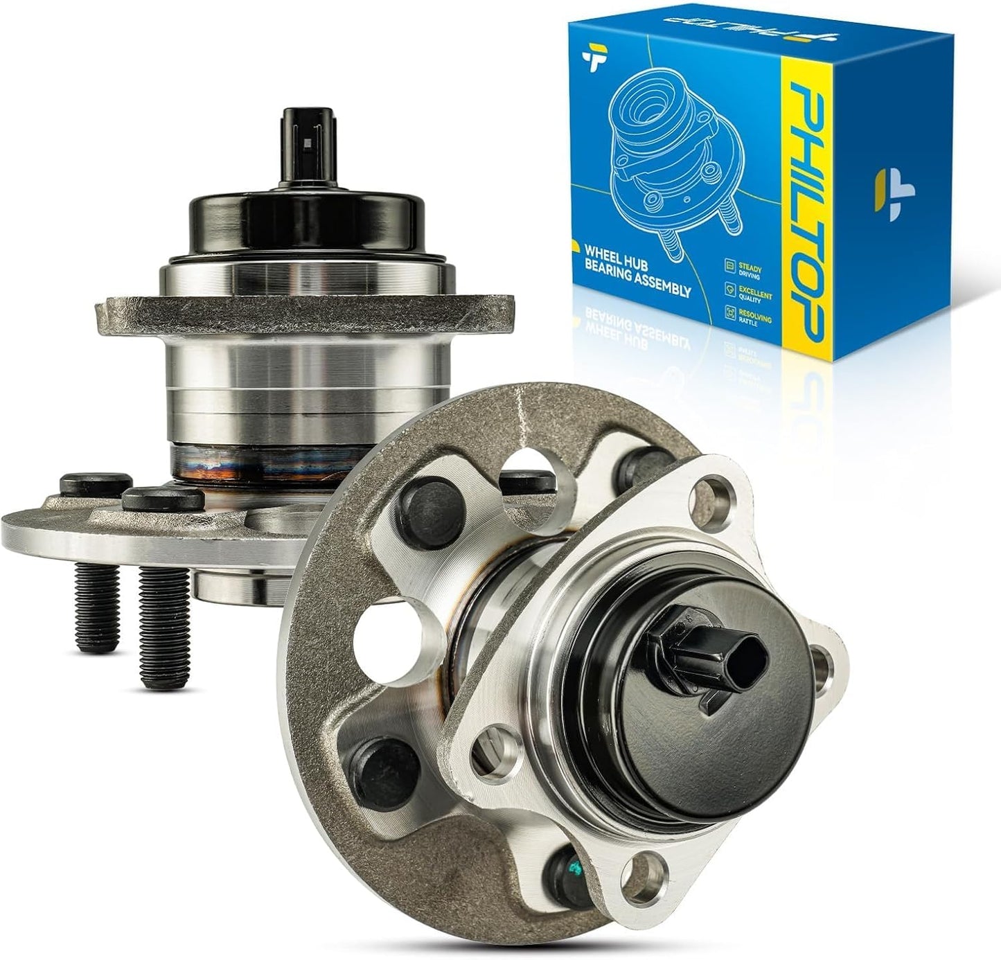 Conjunto cubo cojinete rueda trasera Scion xB 08-15 2 Uds