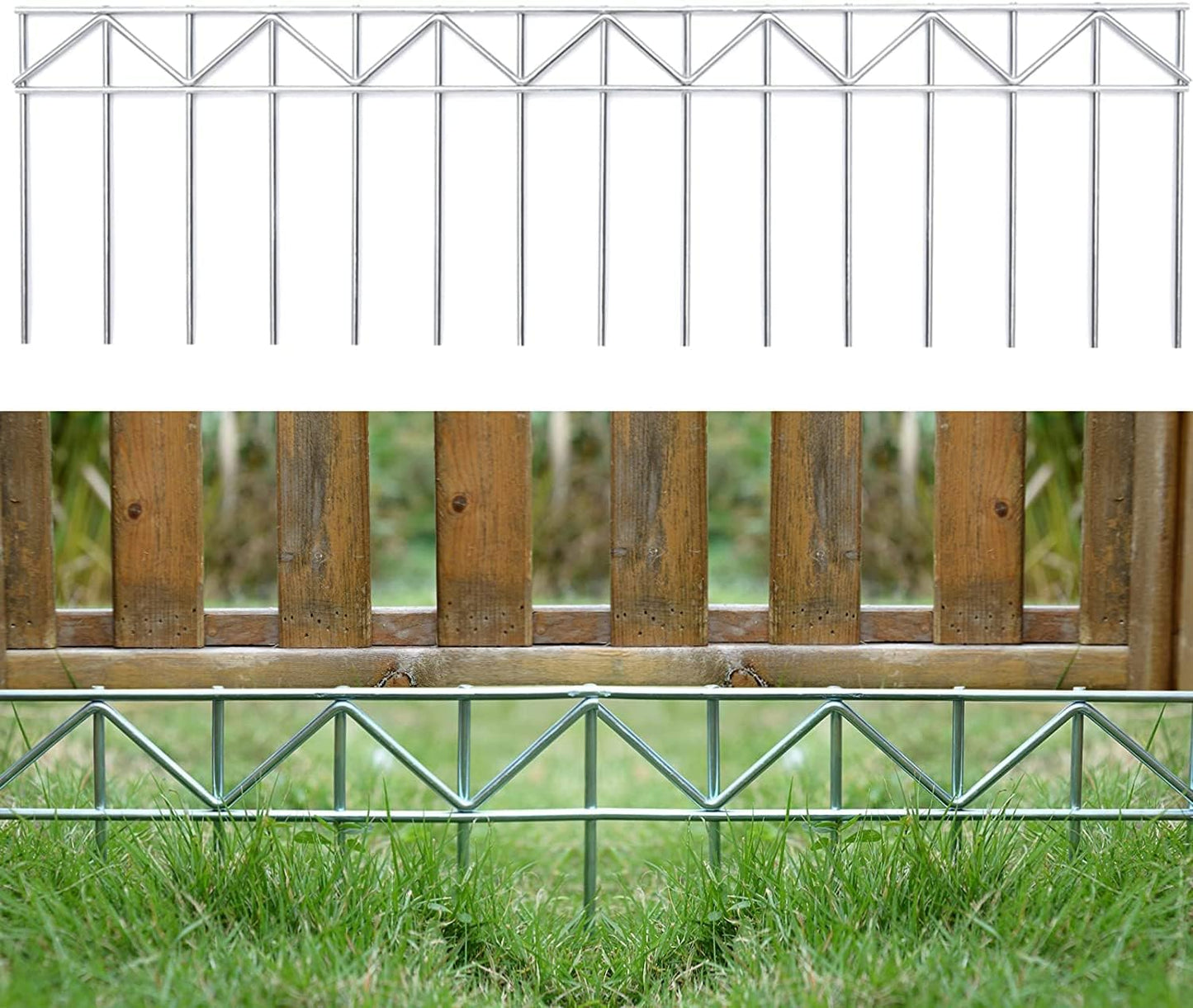 10 Vallas Antiexcavación 32x10" Estacas Galvanizadas