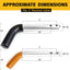 Set pasadores enganche remolque 5/8 y 1/2" 3 pzas