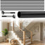 7 Balaustres Aluminio 72pulg Barandilla Interior Negro Mate