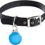 Soporte AirTag para mascotas con mosquetón azul