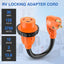Cable adaptador RV 30A cobre puro ETL resistente clima