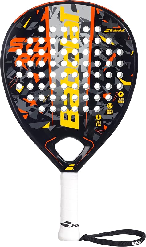 Raqueta Padel Babolat Storm Unisex Negro Talla Única