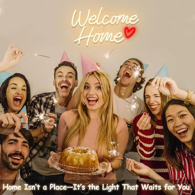 Letrero neón LED regulable USB para hogar y fiestas