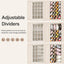 Organiz. zapatos plegable con divisores