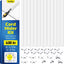 Kit ocultacables pared 630pulg TV pintable