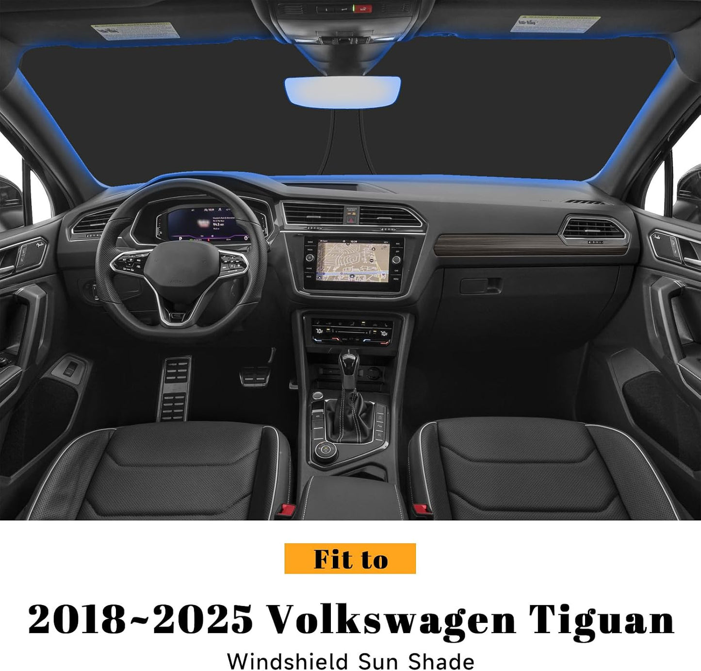 Parasol parabrisas VW Tiguan 18-25 reflectante plegable