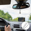 Colgante béisbol para retrovisor acero inox cruz negro
