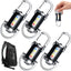 4 Linternas Portátiles Recargables Mini Impermeable 7 Modos Luz